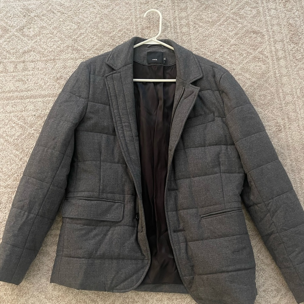 Vince Quilted Wool Blazer Men’s Size S